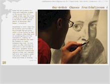 Tablet Screenshot of adaefineartacademy.com